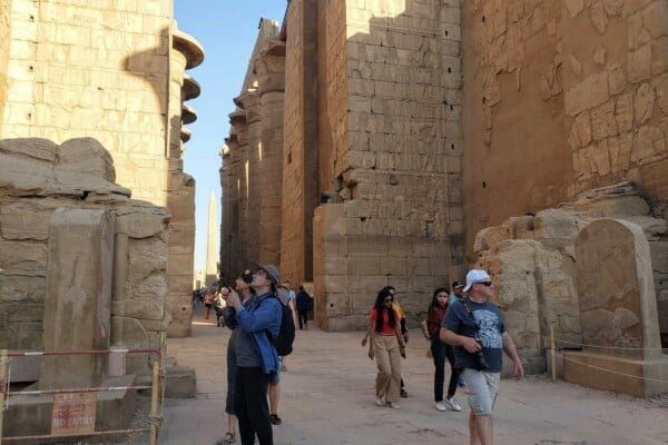 View ofLuxor Temple Complex