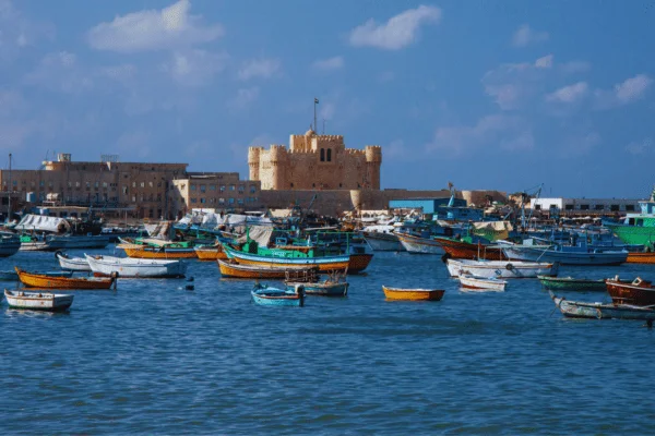 View of Alexandria, Egypt