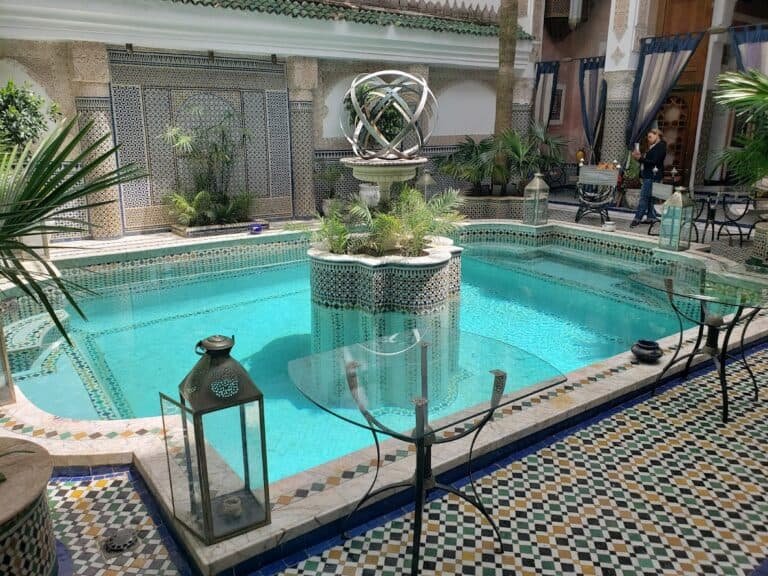 Authentic Fez in Riad with central pool