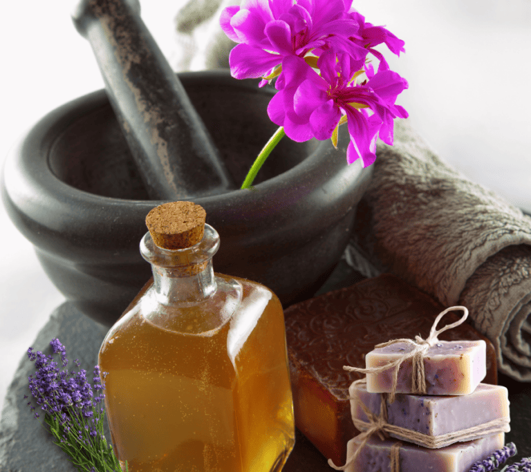 Moroccan Hamman essential oils and other elements