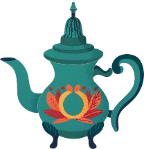 Moroccan Tea Illustration