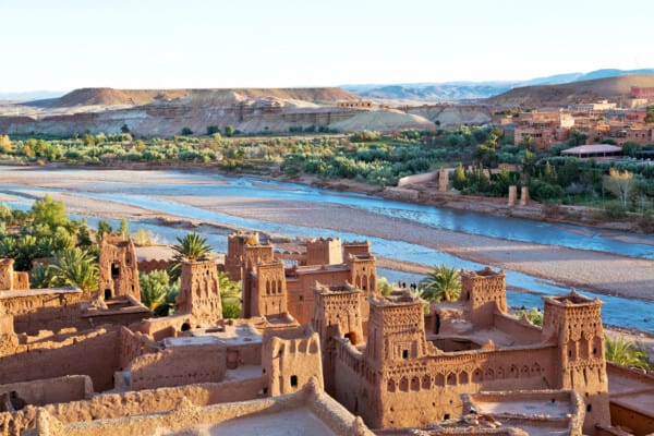 Ait Ben Haddou Kasbah at Ouarzazate, Morocco