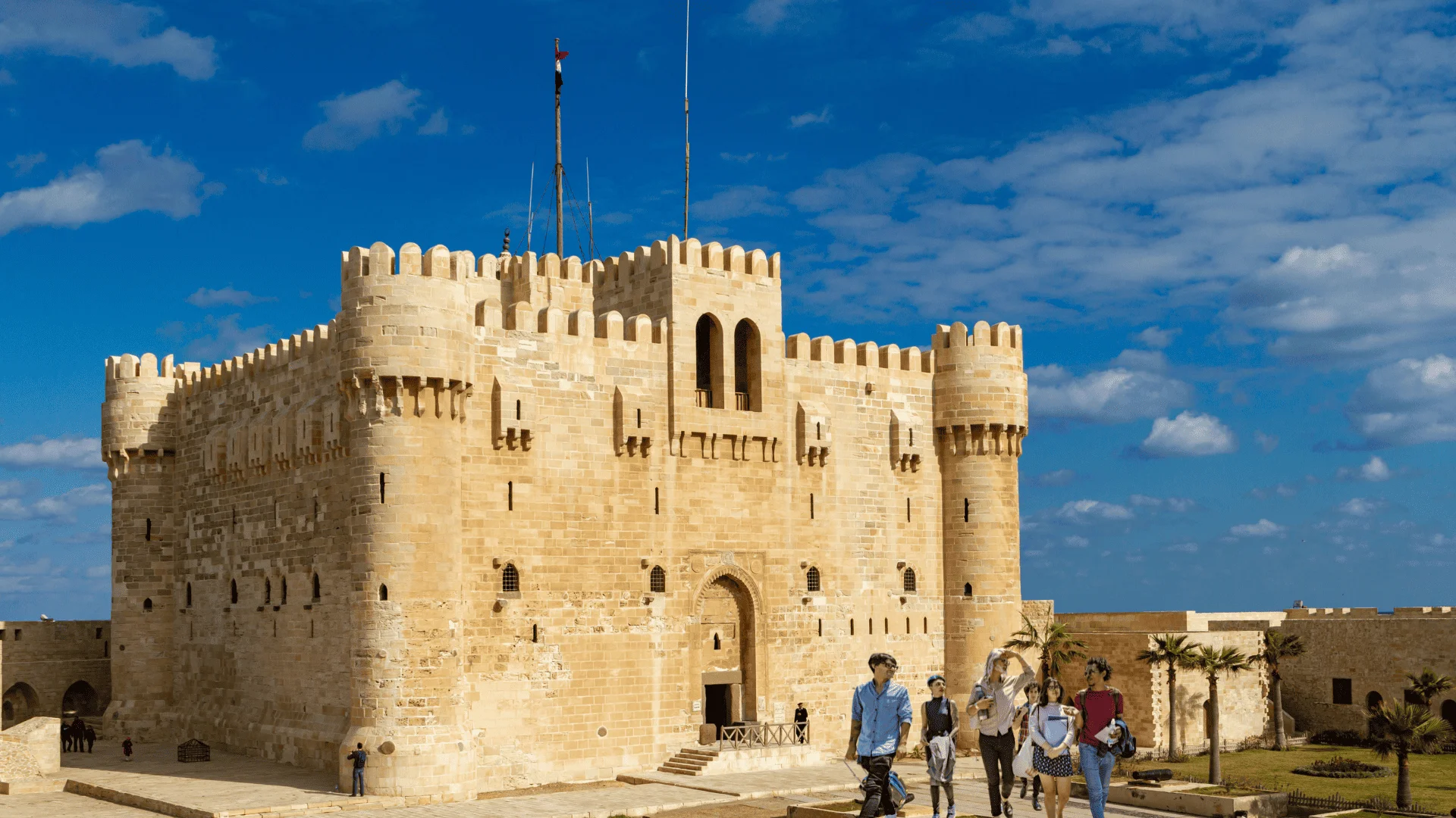 Qaitbait Fortress in Alexandria