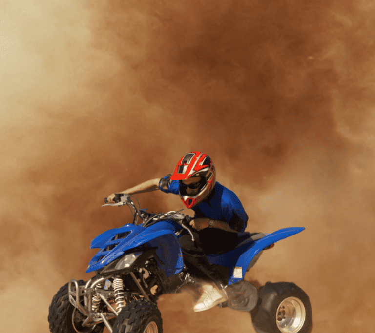 Small desert agadir quad bike adventure
